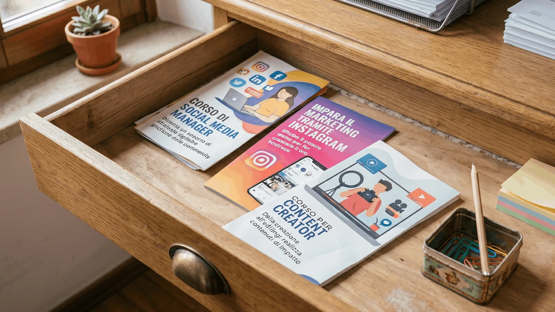 Corsi e guide online finiti in un cassetto