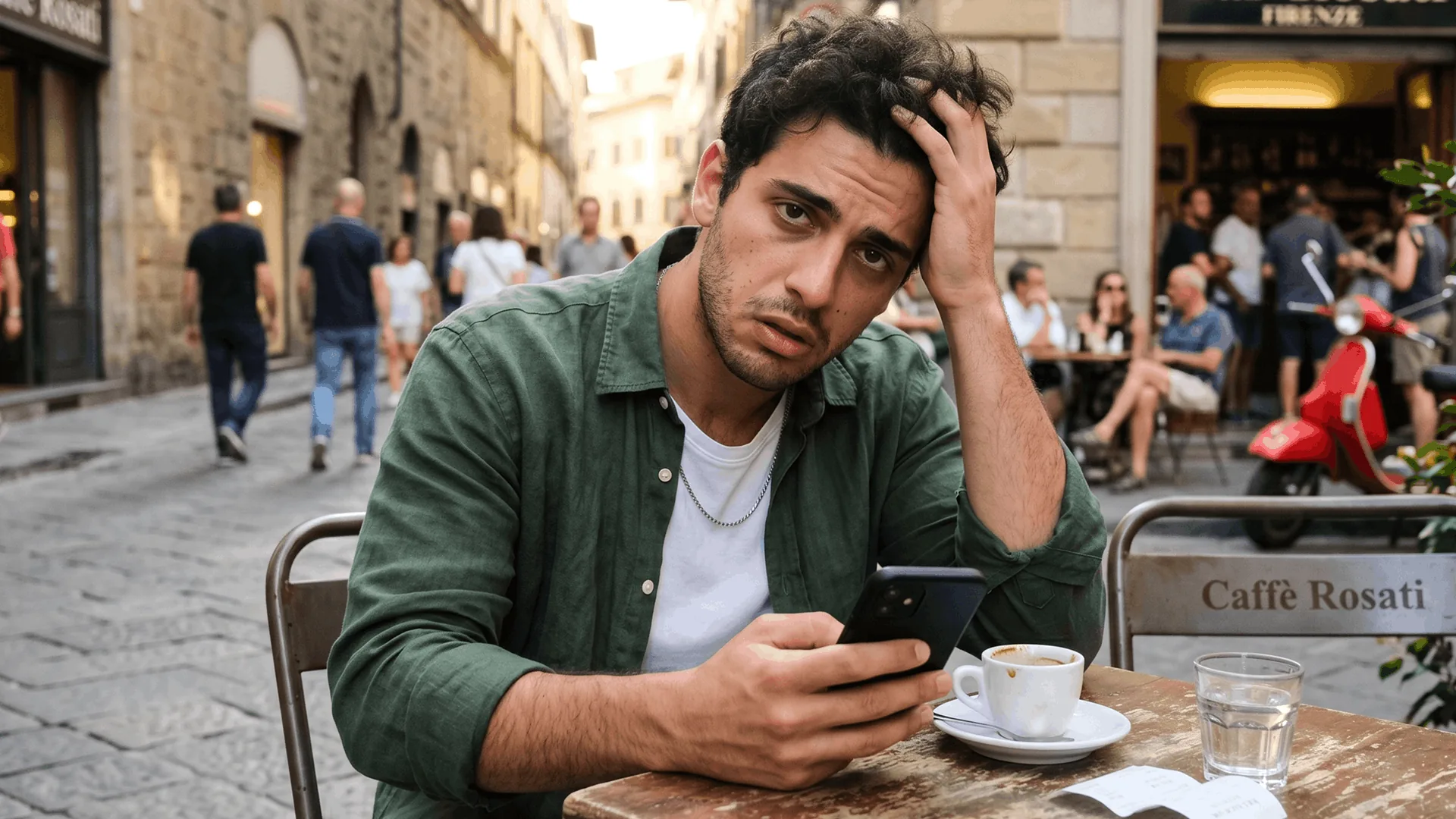 Imprenditore bloccato, che non capisce perché la crescita si è fermata